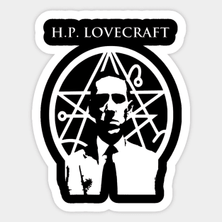 H.P. Lovecraft Cosmic Horror Sticker